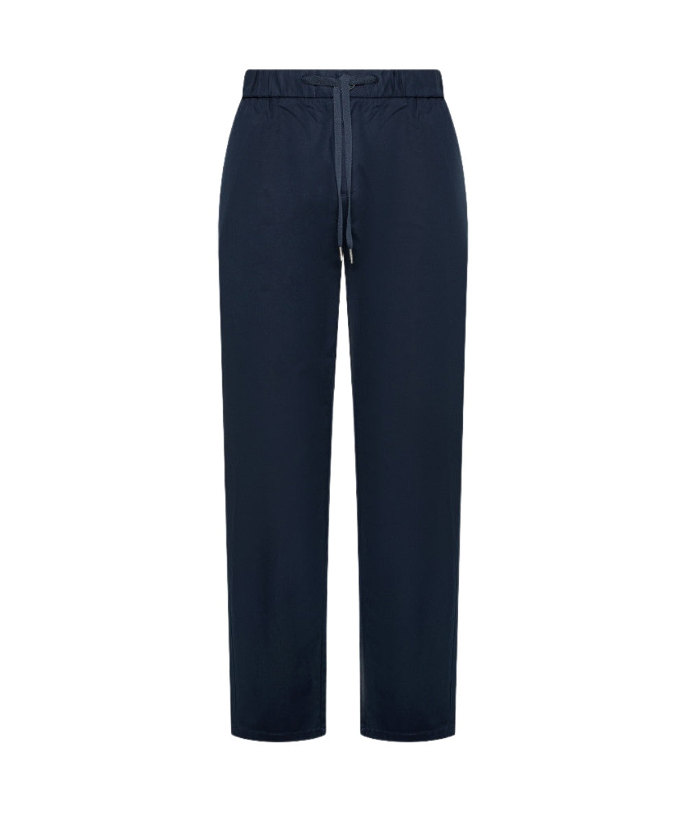 Sun68 Pantaloni con Elastico in Vita P35104 Blu Navy 