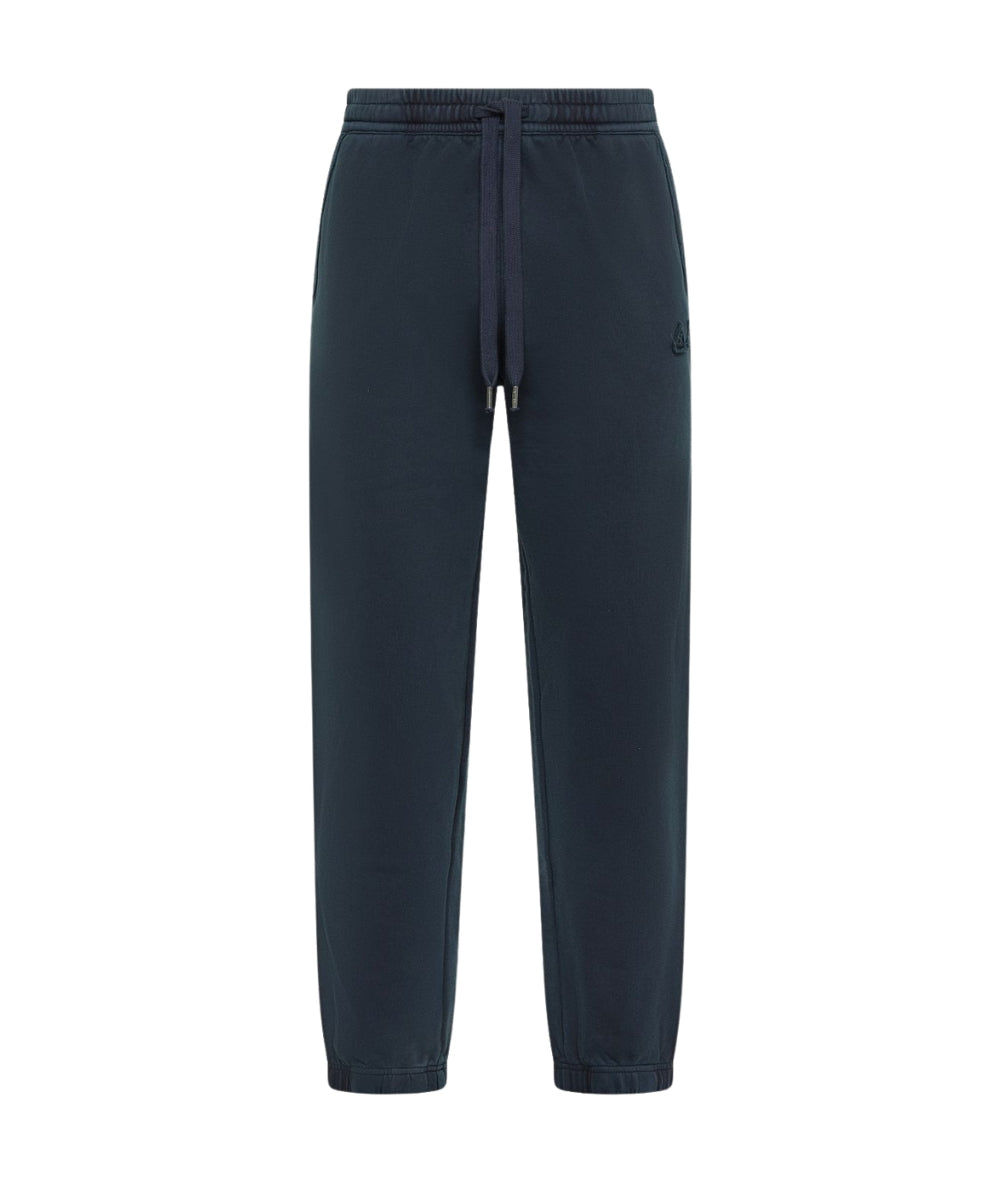 Sun68 Pantaloni in Felpa di Cotone Vintage Washed F36146 Blu