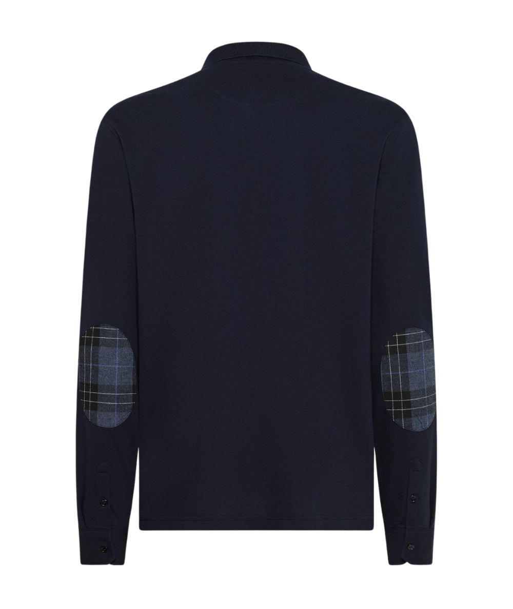 Sun68 Polo Maniche Lunghe A45108 Blu Navy