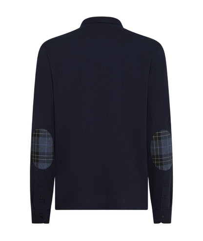 Sun68 Polo Maniche Lunghe A45108 Blu Navy