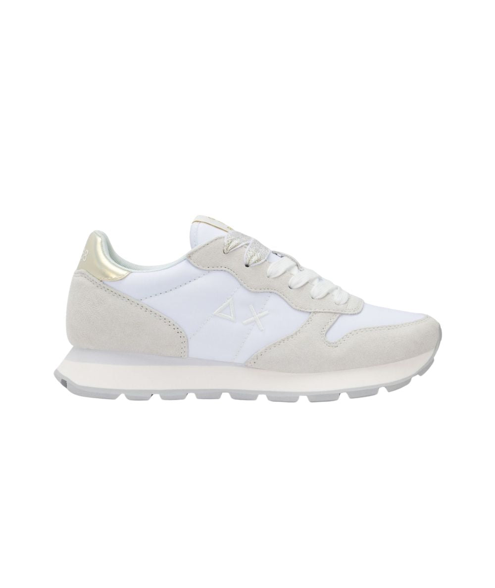 Sun68 Sneakers Ally Gold Silver Z36202 Bianco