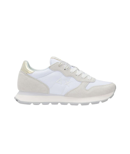 Sun68 Sneakers Ally Gold Silver Z36202 Bianco