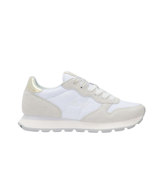 Sun68 Sneakers Ally Gold Silver Z36202 Bianco