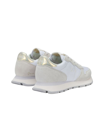 Sun68 Sneakers Ally Gold Silver Z36202 Bianco