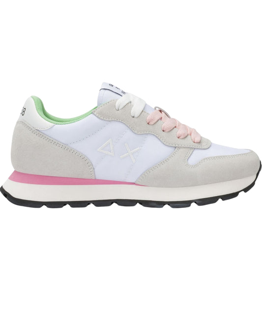 Sun68 Sneakers Ally Solid Modello Running Z36201 Bianco