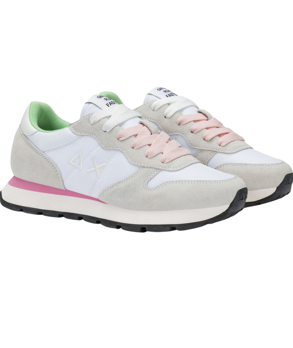 Sun68 Sneakers Ally Solid Modello Running Z36201 Bianco