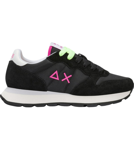 Sun68 Sneakers Ally Solid Modello Running Z36201 Nero Fucsia