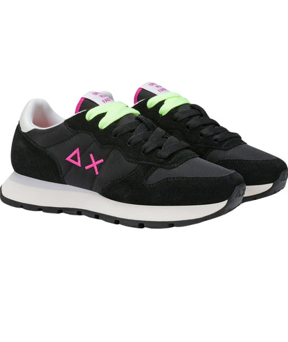 Sun68 Sneakers Ally Solid Modello Running Z36201 Nero Fucsia