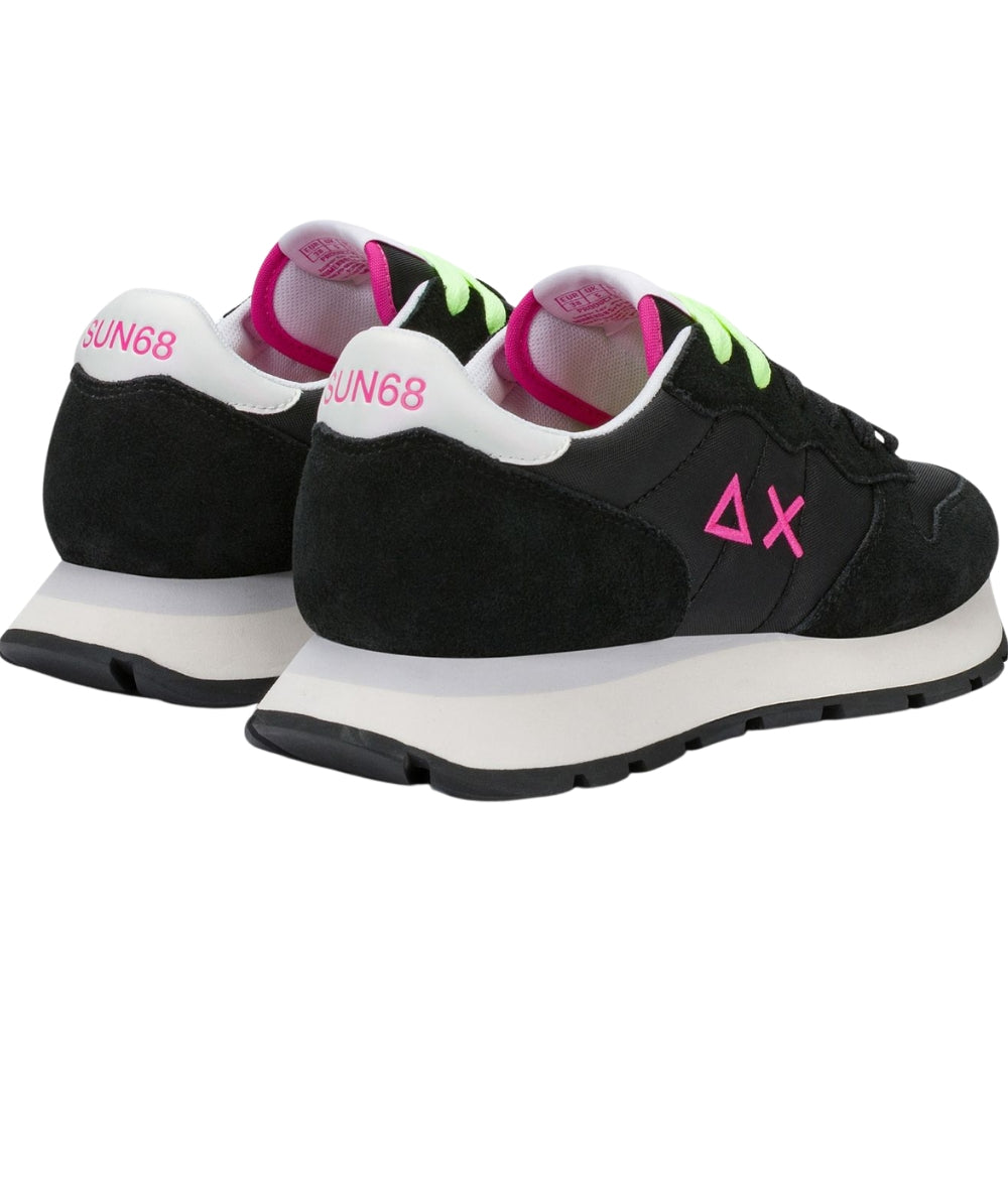 Sun68 Sneakers Ally Solid Modello Running Z36201 Nero Fucsia