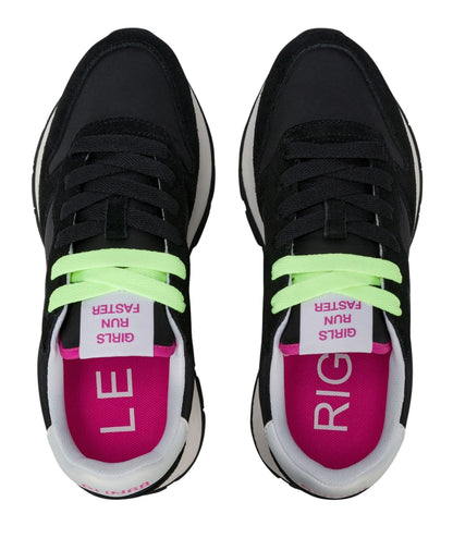 Sun68 Sneakers Ally Solid Modello Running Z36201 Nero Fucsia
