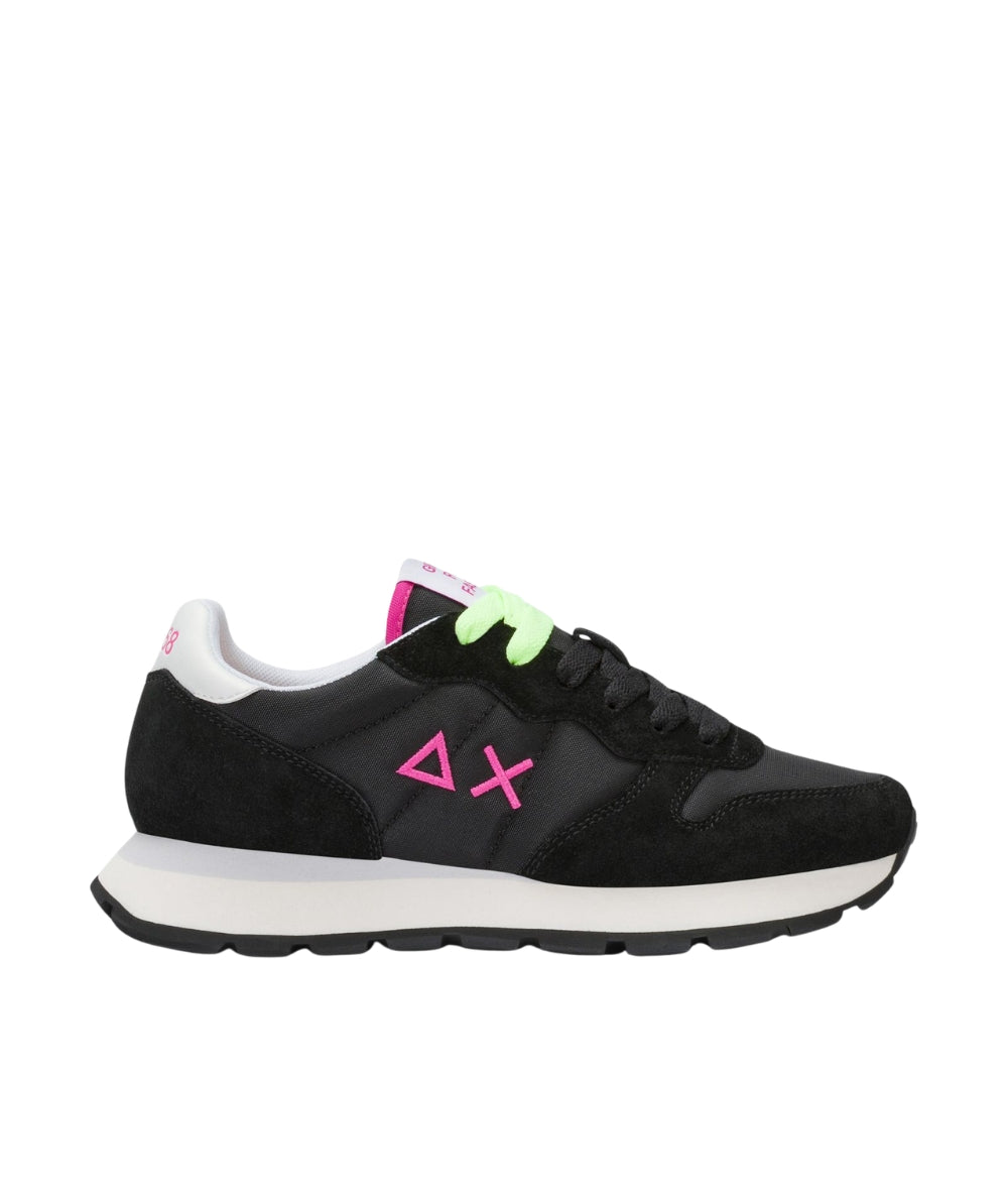 Sun68 Sneakers Ally Solid Modello Running Z36201 Nero Fucsia