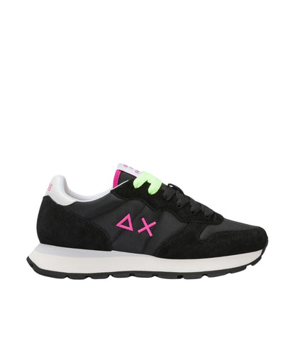 Sun68 Sneakers Ally Solid Modello Running Z36201 Nero Fucsia