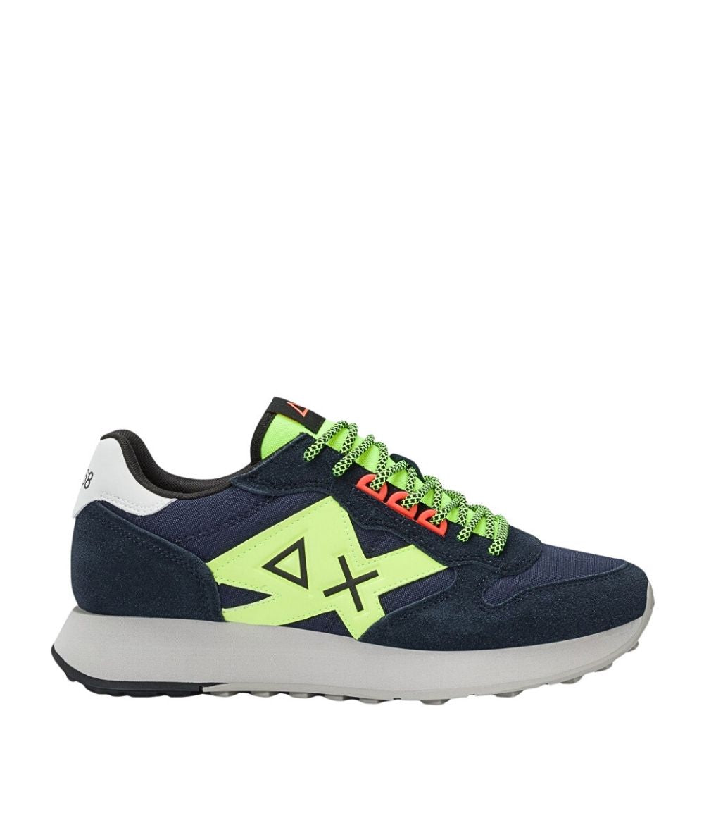 Sun68 Sneakers Jaki 2.0 Fluo Z45115 Blu Navy