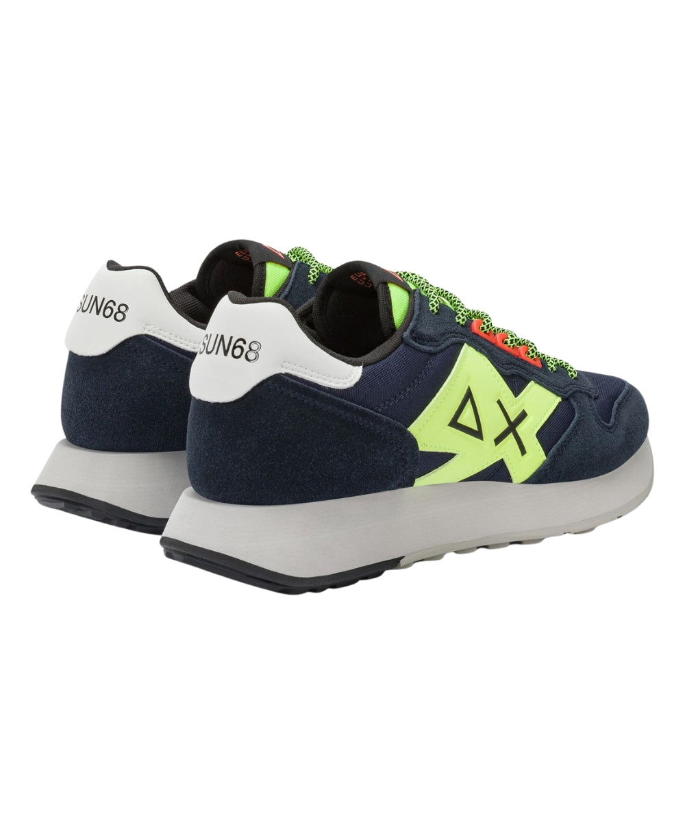 Sun68 Sneakers Jaki 2.0 Fluo Z45115 Blu Navy 