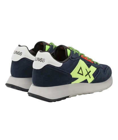 Sun68 Sneakers Jaki 2.0 Fluo Z45115 Blu Navy 