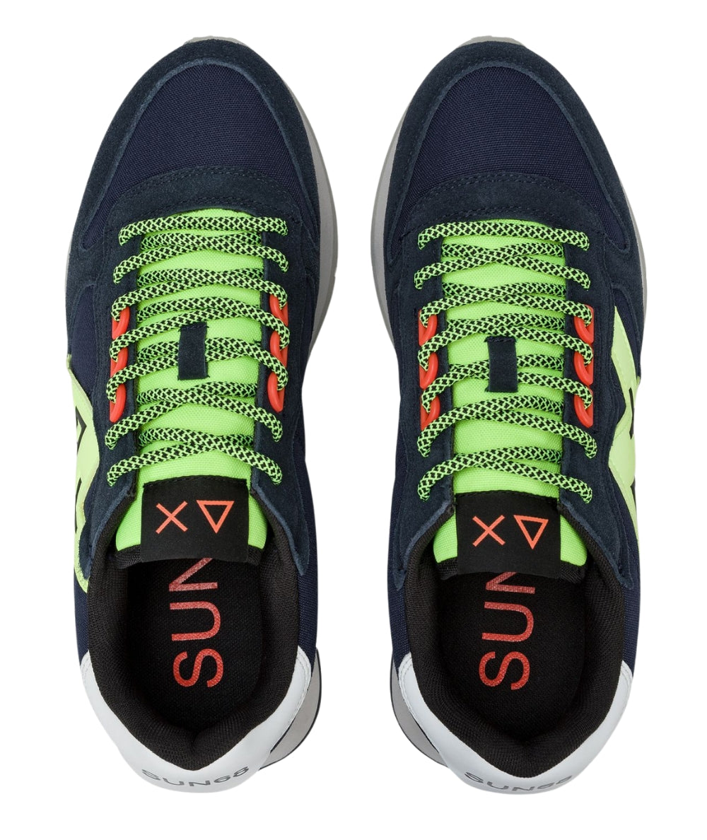 Sun68 Sneakers Jaki 2.0 Fluo Z45115 Blu Navy 