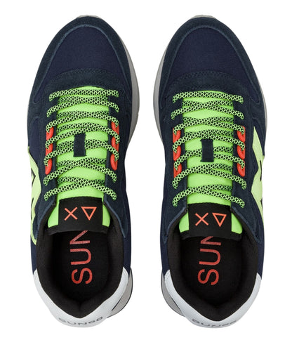 Sun68 Sneakers Jaki 2.0 Fluo Z45115 Blu Navy 