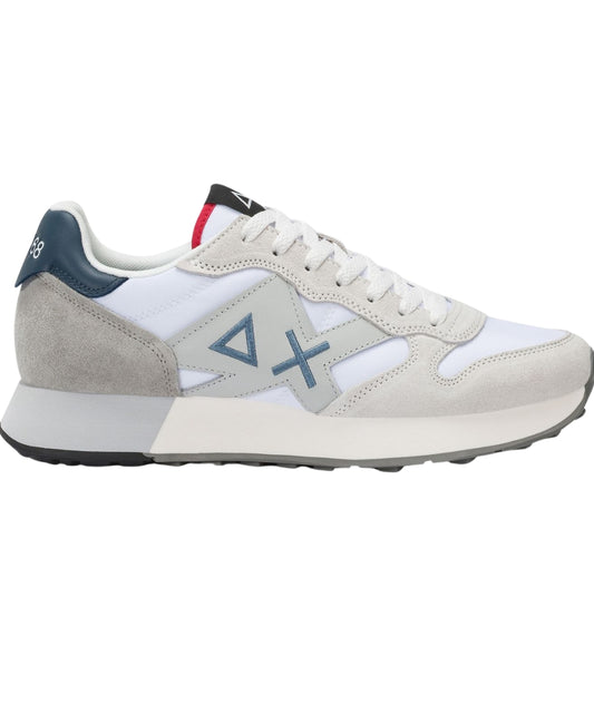 Sun68 Sneakers Jaki 2.0 Solid Modello Running Z36115 Bianco