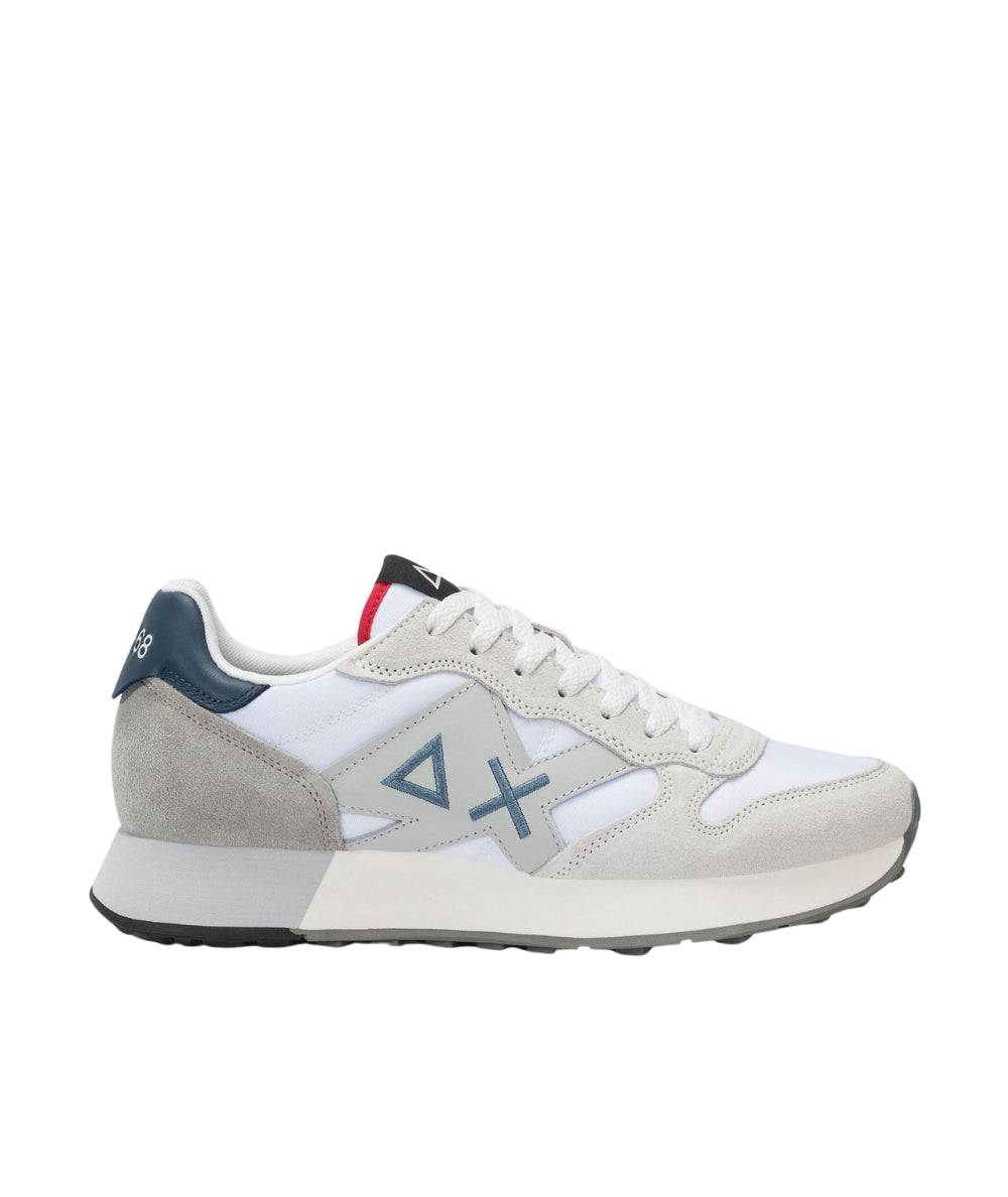 Sun68 Sneakers Jaki 2.0 Solid Modello Running Z36115 Bianco