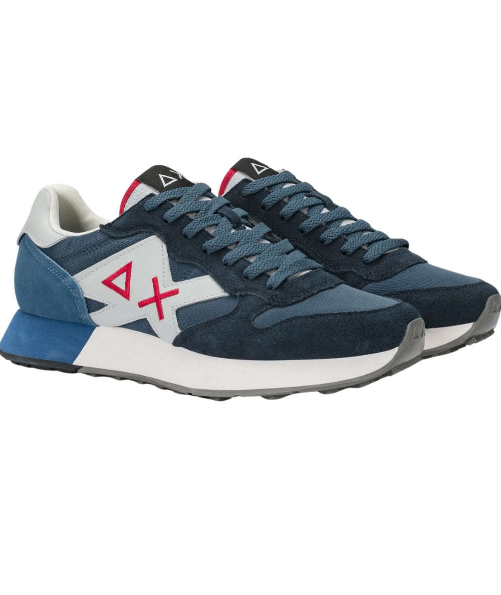 Sun68 Sneakers Jaki 2.0 Solid Modello Running Z36115 Blu Navy