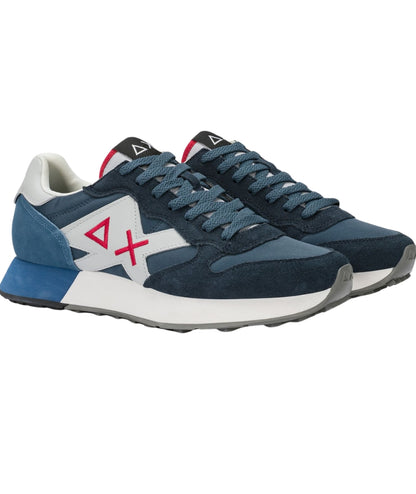 Sun68 Sneakers Jaki 2.0 Solid Modello Running Z36115 Blu Navy