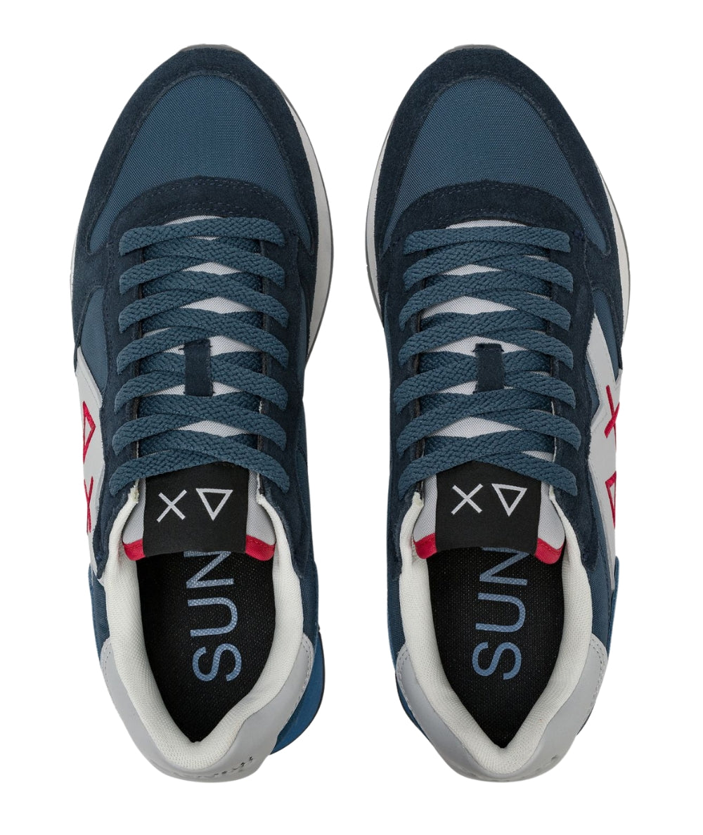 Sun68 Sneakers Jaki 2.0 Solid Modello Running Z36115 Blu Navy