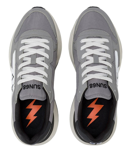 Sun68 Sneakers Niki 2.0 Solid Z45120 Grigio Medio