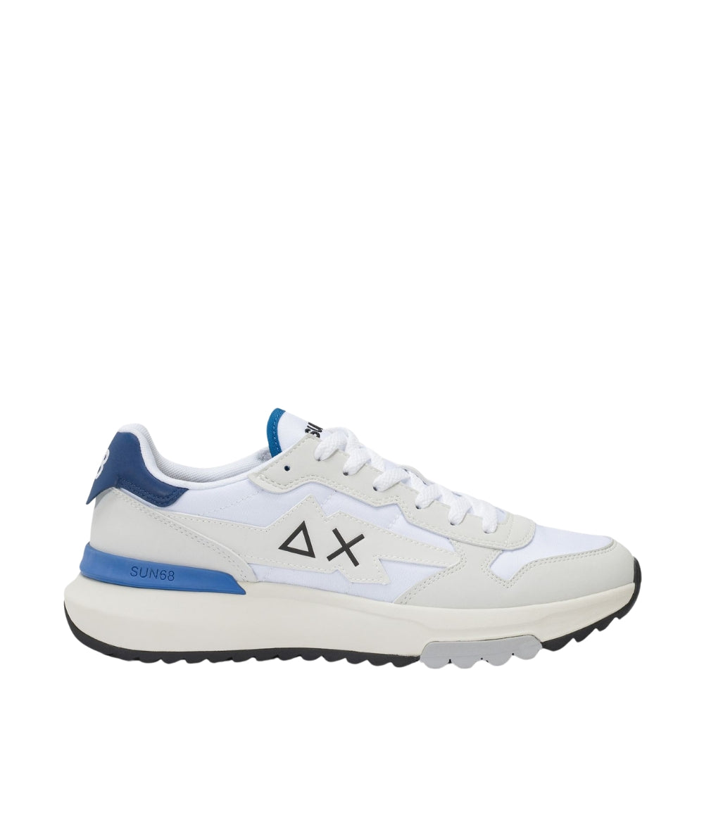 Sun68 Sneakers Niki 2.0 Solid in Stile Running Z36121 Bianco