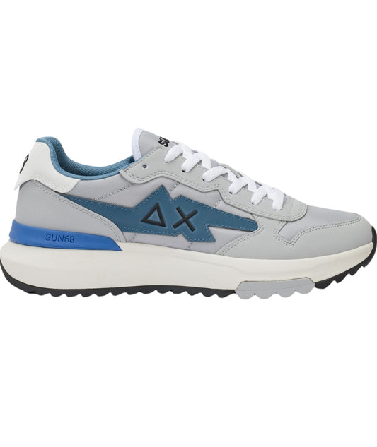 Sun68 Sneakers Niki 2.0 Solid in Stile Running Z36121 Grigio
