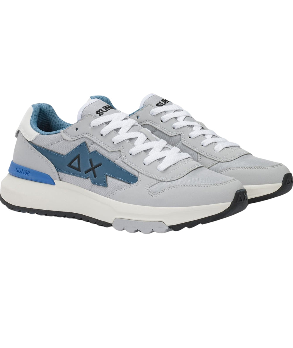 Sun68 Sneakers Niki 2.0 Solid in Stile Running Z36121 Grigio