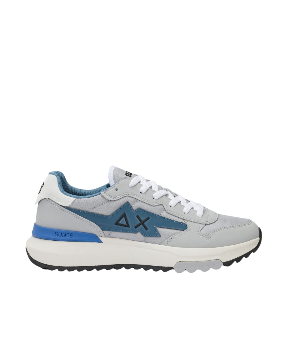 Sun68 Sneakers Niki 2.0 Solid in Stile Running Z36121 Grigio