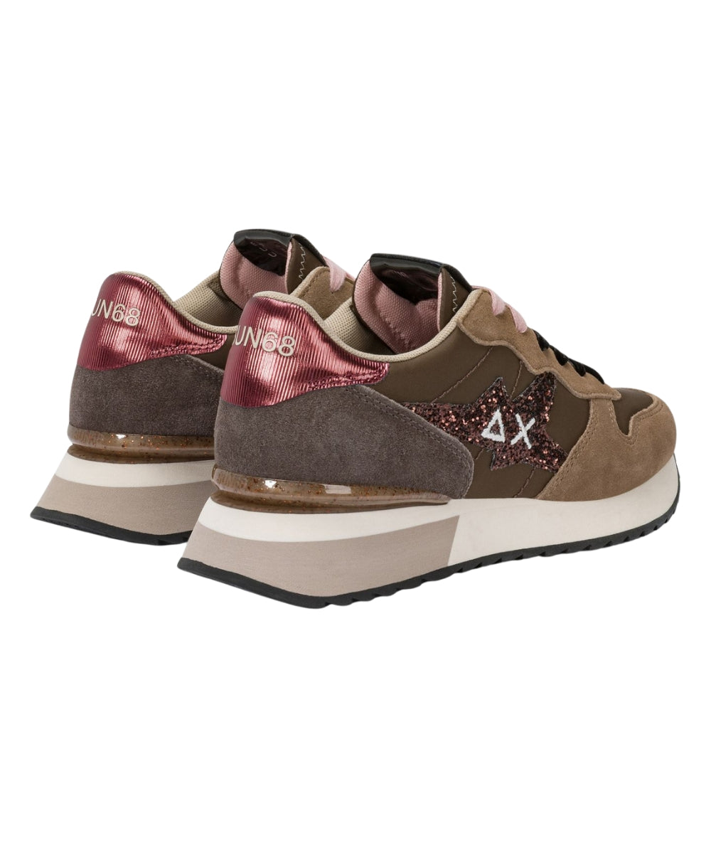 Sun68 Sneakers Stragirl Glitter Z45217 Marrone