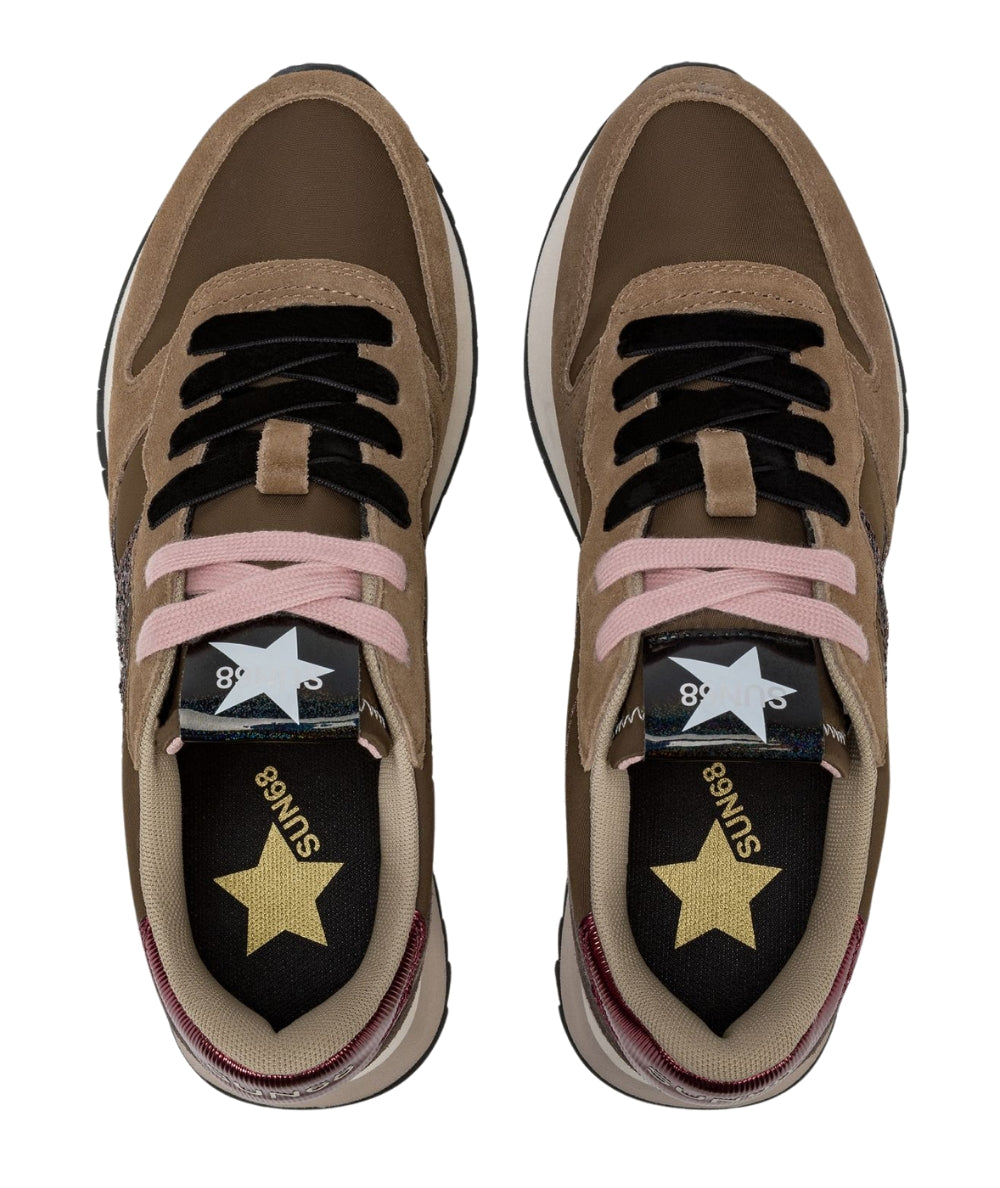 Sun68 Sneakers Stragirl Glitter Z45217 Marrone