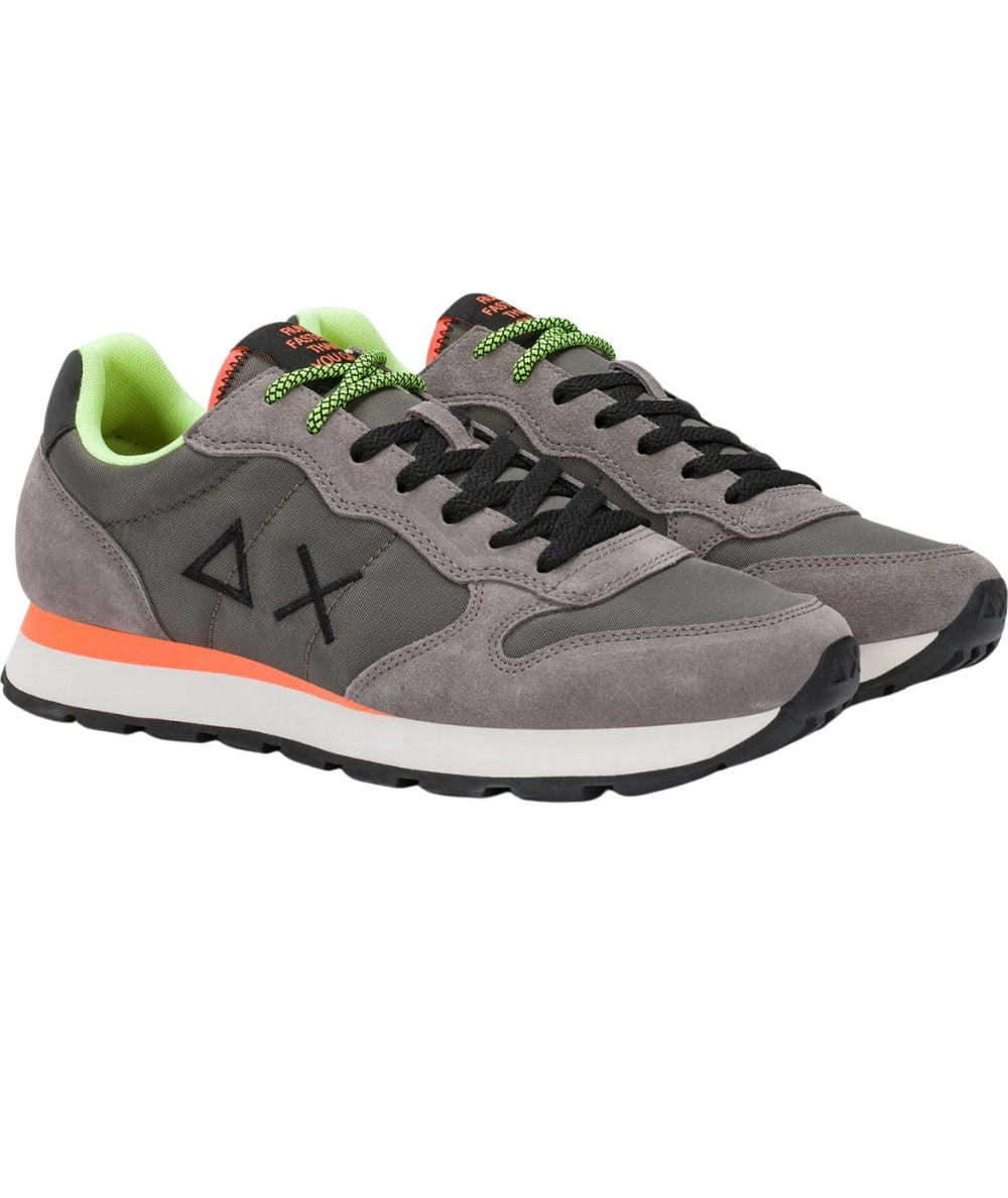 Sun68 Sneakers Tom Fluo Modello Running Z36102 Grigio 