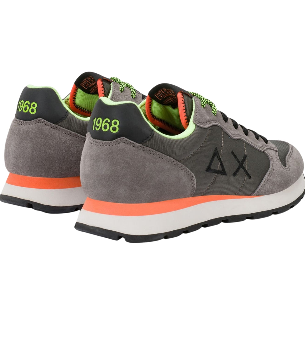 Sun68 Sneakers Tom Fluo Modello Running Z36102 Grigio