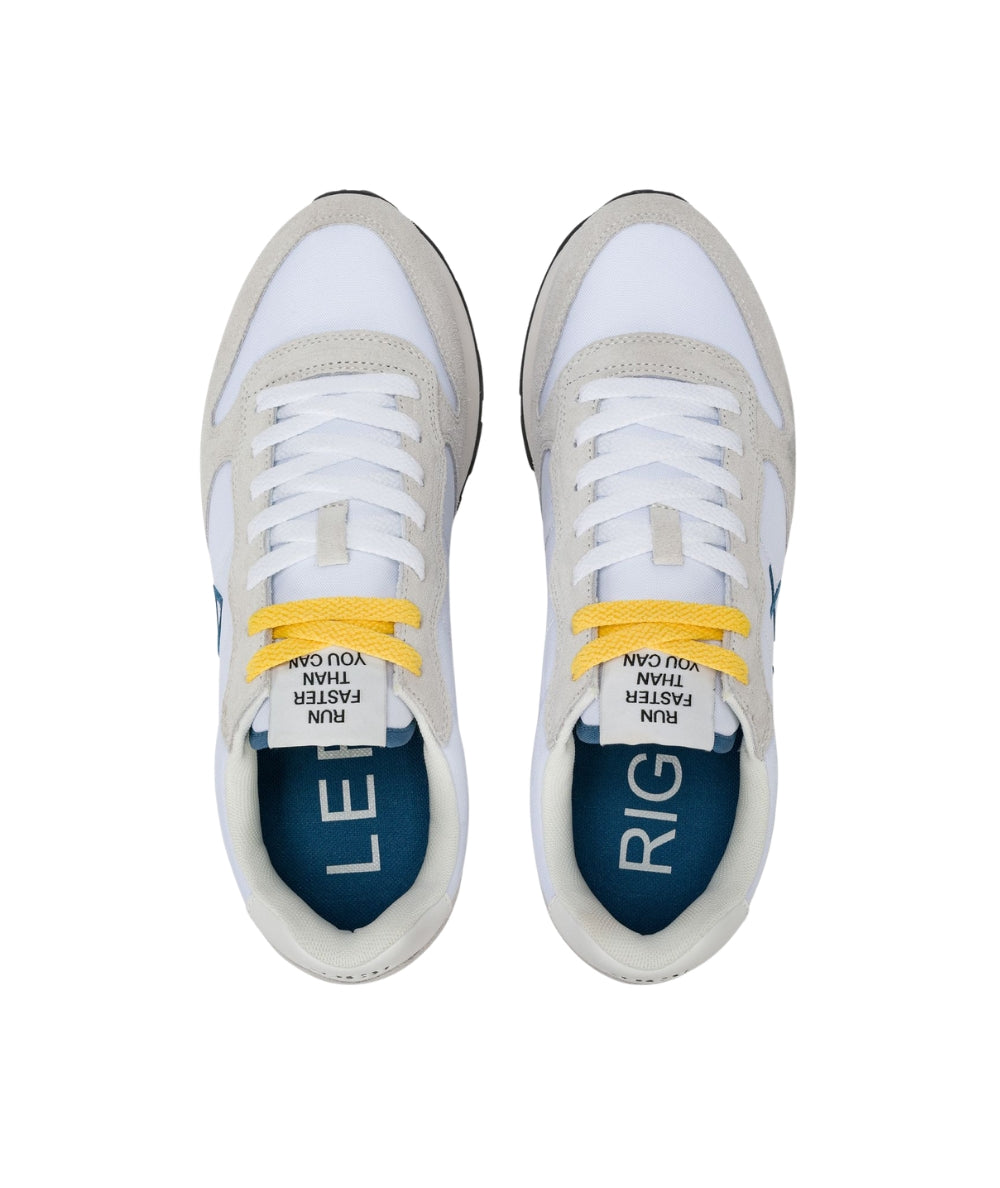 Sun68 Sneakers Tom Solid Modello Running Z36101 Bianco