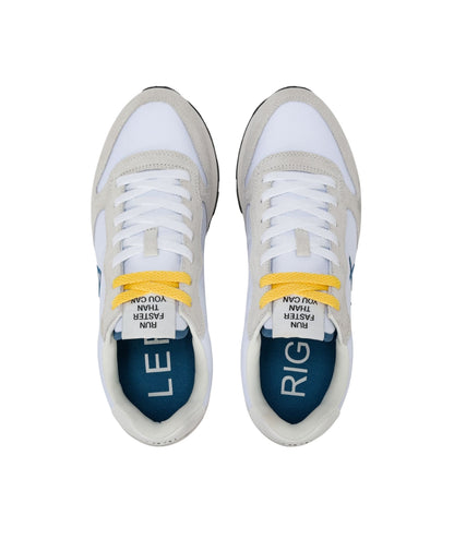 Sun68 Sneakers Tom Solid Modello Running Z36101 Bianco