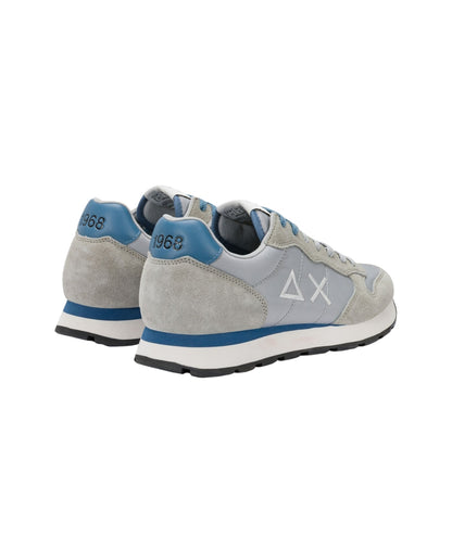 Sun68 Sneakers Tom Solid Modello Running Z36101 Grigio Chiaro