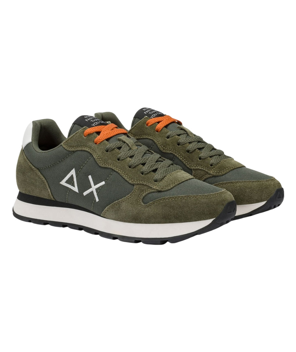 Sun68 Sneakers Tom Solid Z45101 Verde Militare