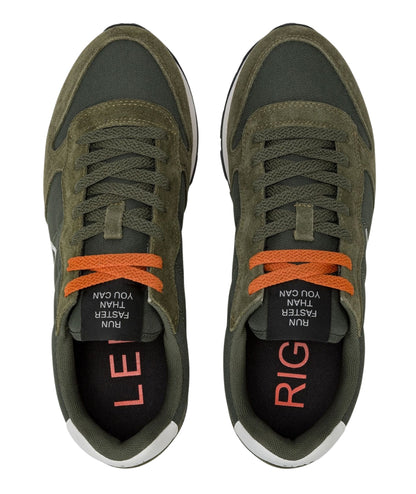 Sun68 Sneakers Tom Solid Z45101 Verde Militare