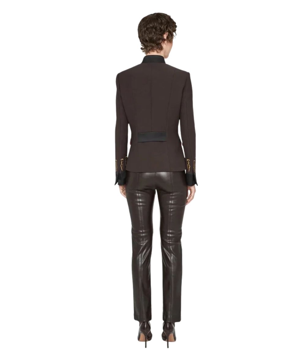 The Extreme Collection Blazer con Alamari Nuvola 2383MA Marrone 