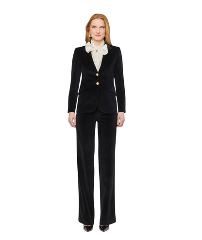 The Extreme Collection Blazer in Velluto Oliva 2765N Nero 