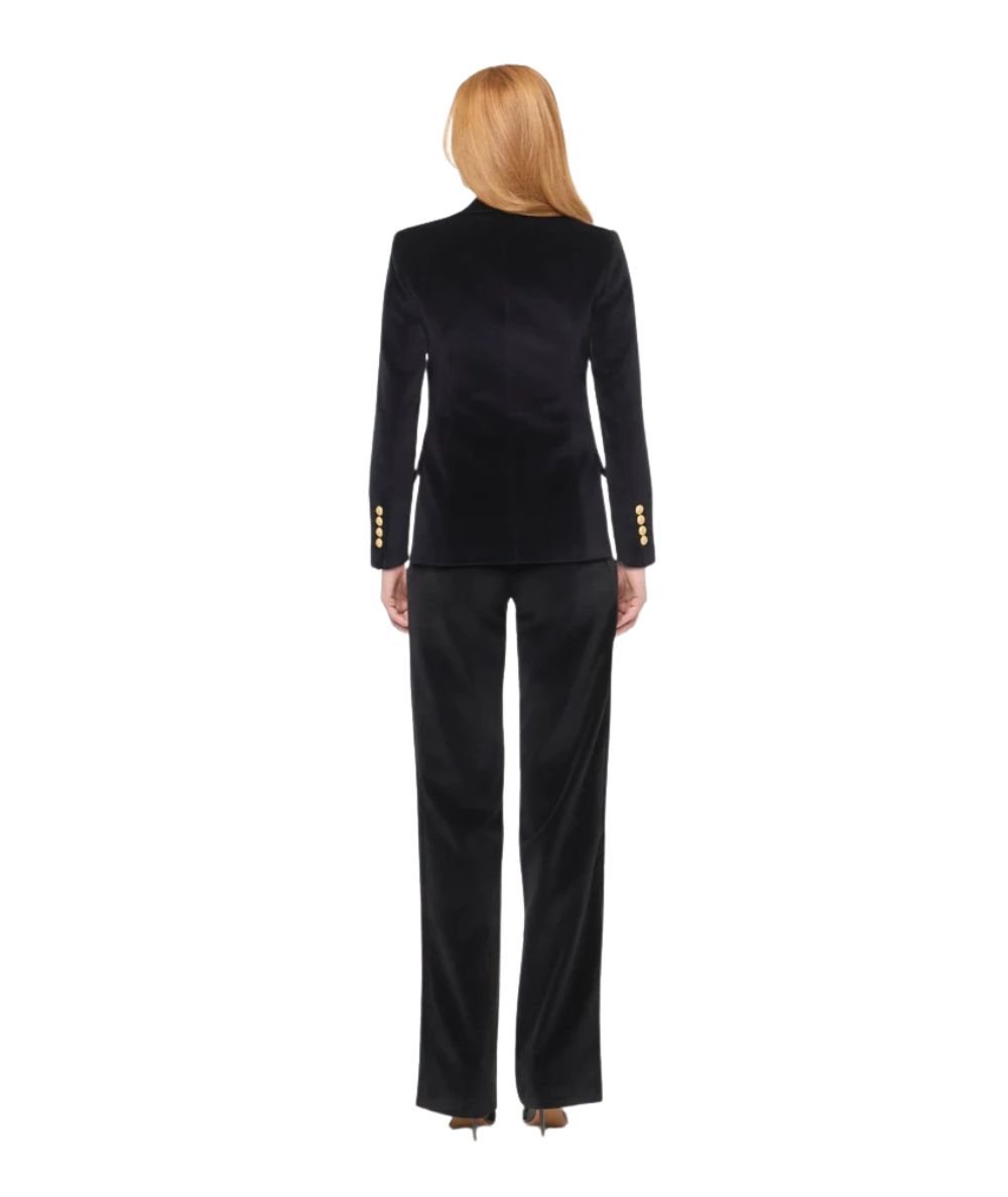 The Extreme Collection Blazer in Velluto Oliva 2765N Nero 