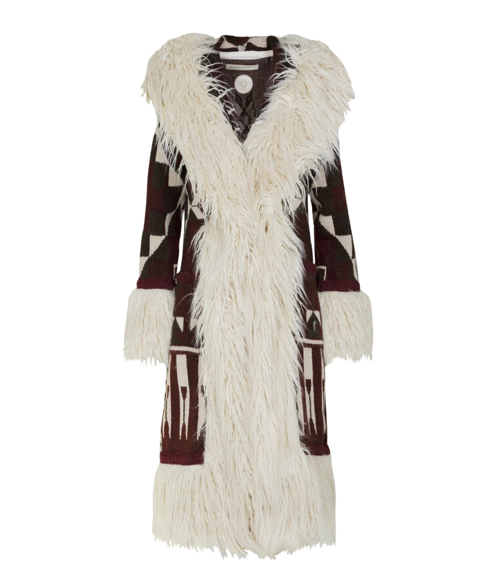 The Extreme Collection Cappotto Jacquard 2520 Multicolore