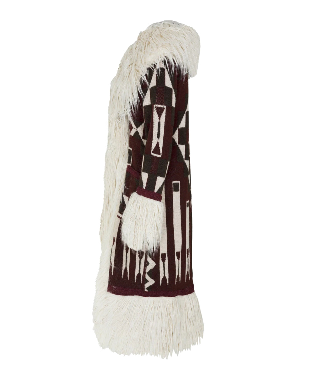 The Extreme Collection Cappotto Jacquard 2520 Multicolore