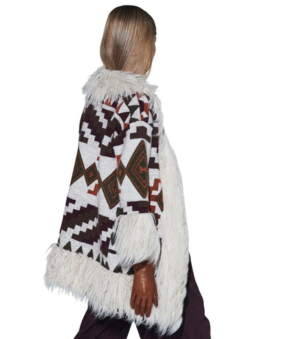 The Extreme Collection Cappotto con Lavorazione Jacquard 2530 Multicolore