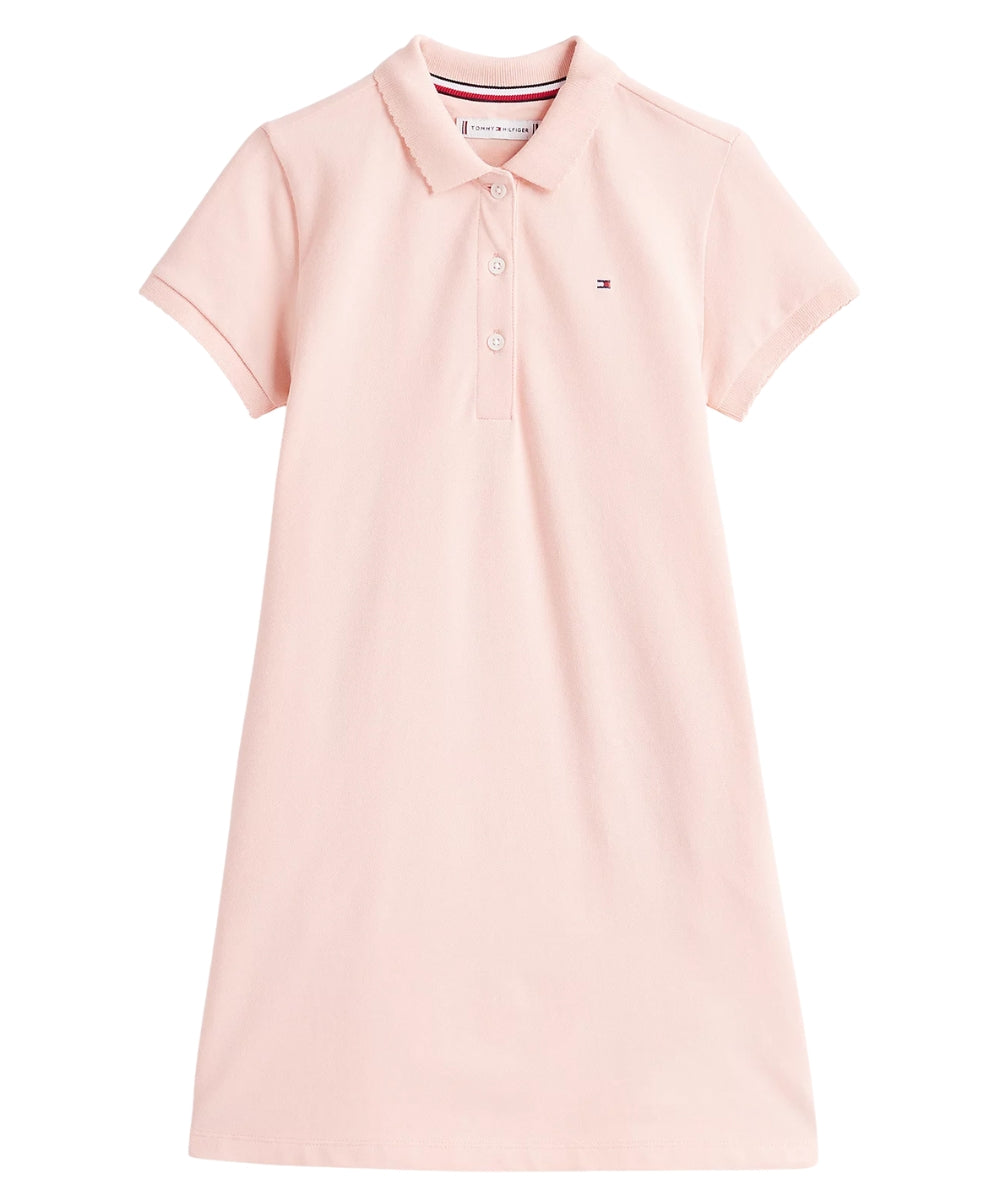 Tommy Hilfiger Abito Polo in Cotone KG0KG08564 Corallo