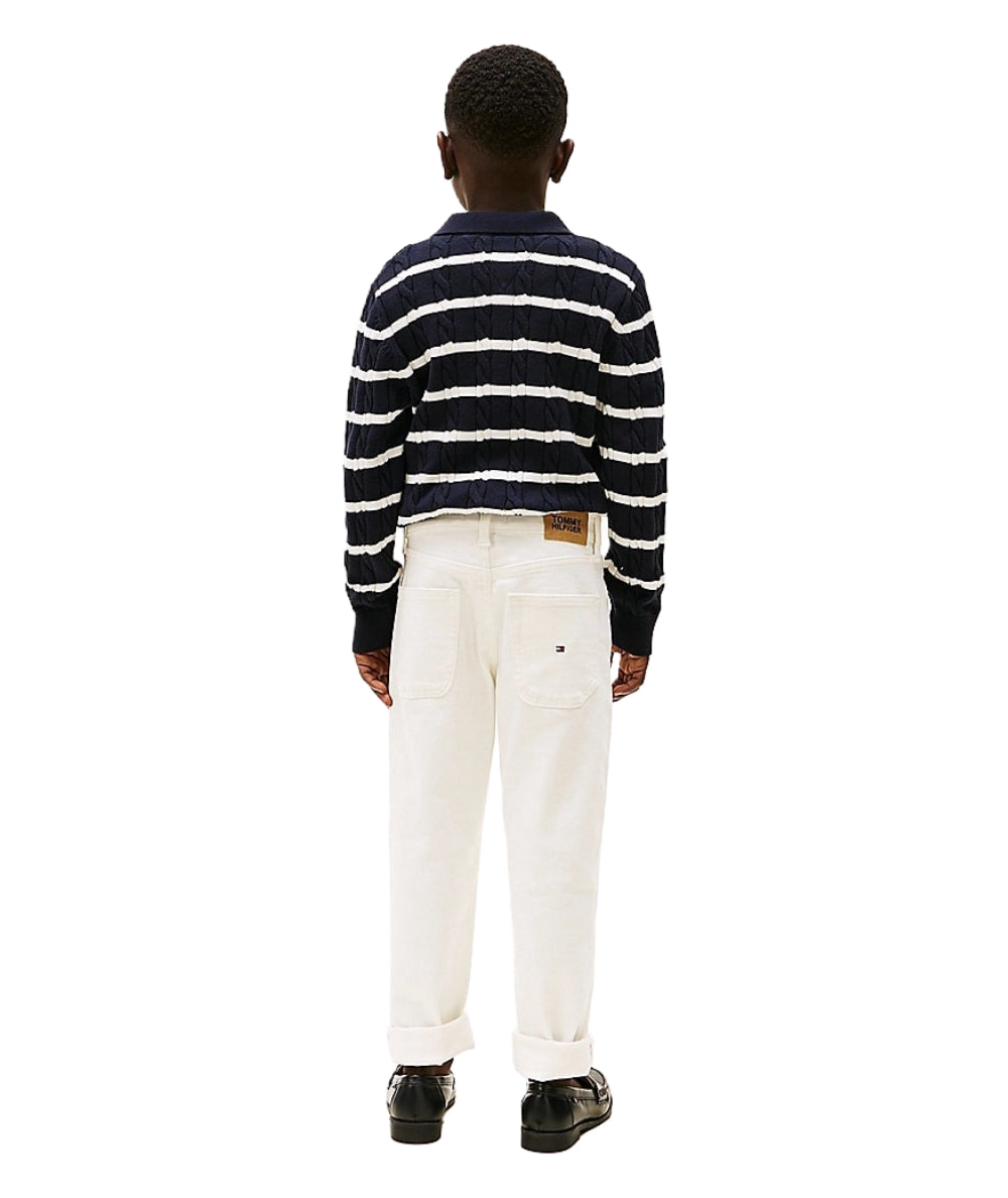 Tommy Hilfiger Jeans Modern Straight Fit KB0KB09773 Bianco
