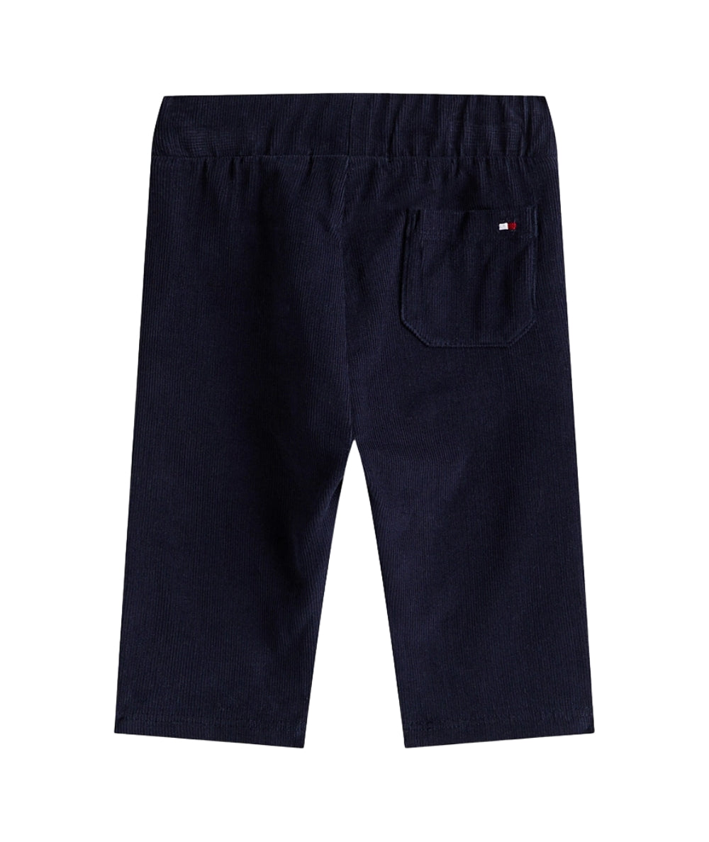 Tommy Hilfiger Pantaloni in Velluto a Coste KN0KN02053 Blu Navy