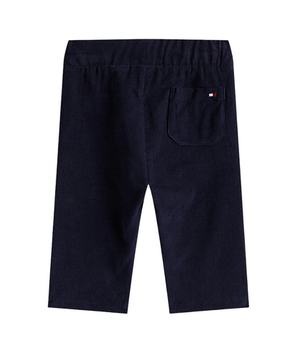 Tommy Hilfiger Pantaloni in Velluto a Coste KN0KN02053 Blu Navy